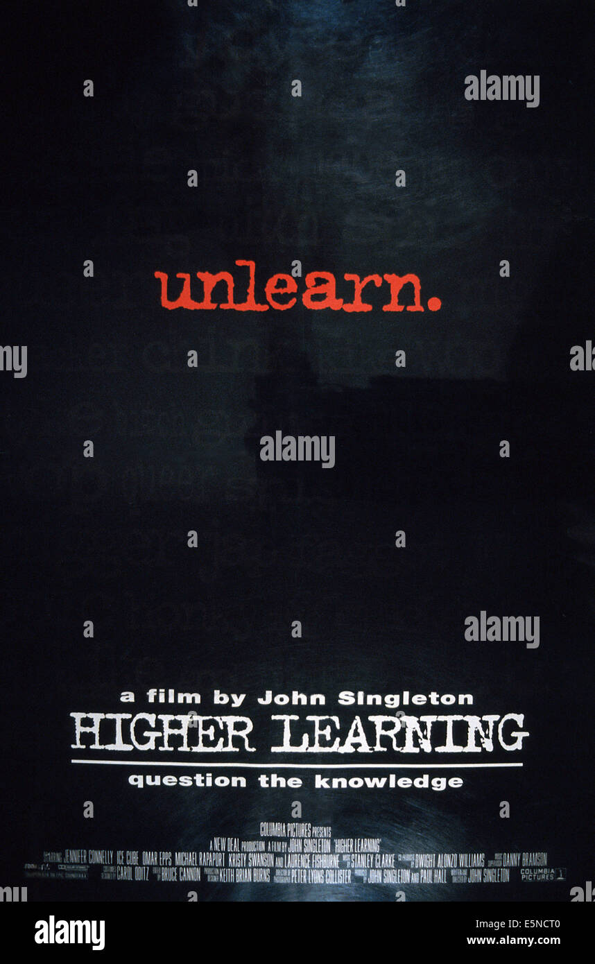 Alta formazione, U.S. poster, 1995. ©Columbia Pictures/cortesia Everett Collection Foto Stock