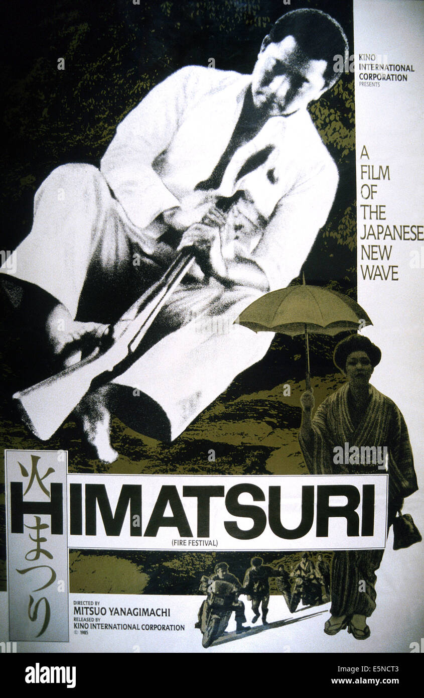 HIMATSURI, top: Kinya Kitaoji, 1985. ©Kino International/cortesia Everett Collection Foto Stock