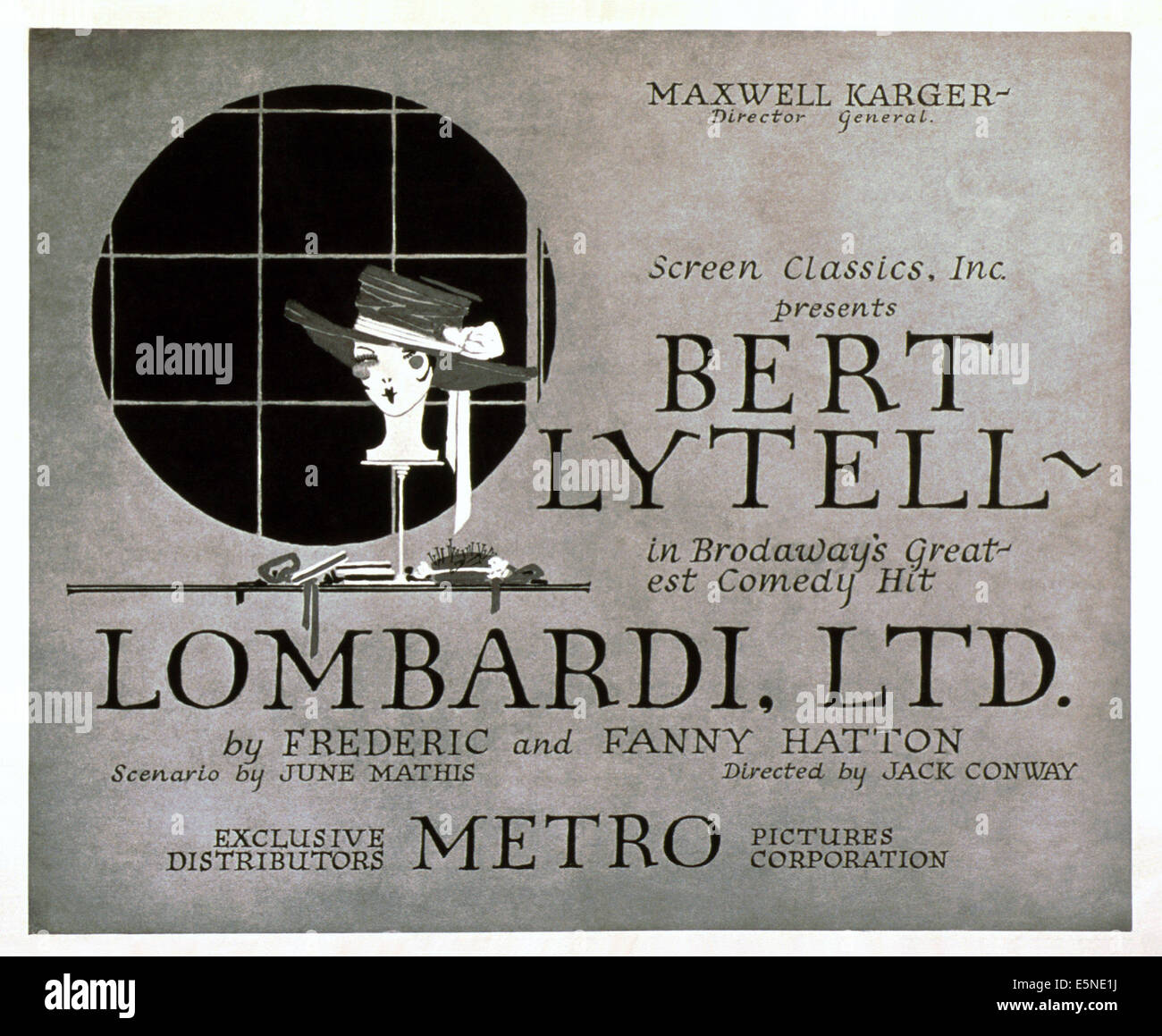 LOMBARDI, Ltd., 1919 Foto Stock
