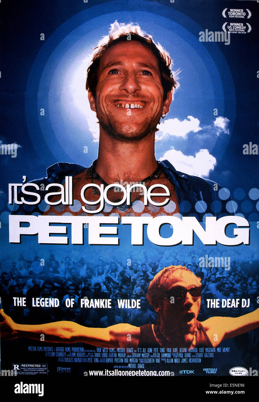 Si tratta di Tutti i Gone Pete Tong, Paul Kaye, 2004, © Matson film/cortesia Everett Collection Foto Stock