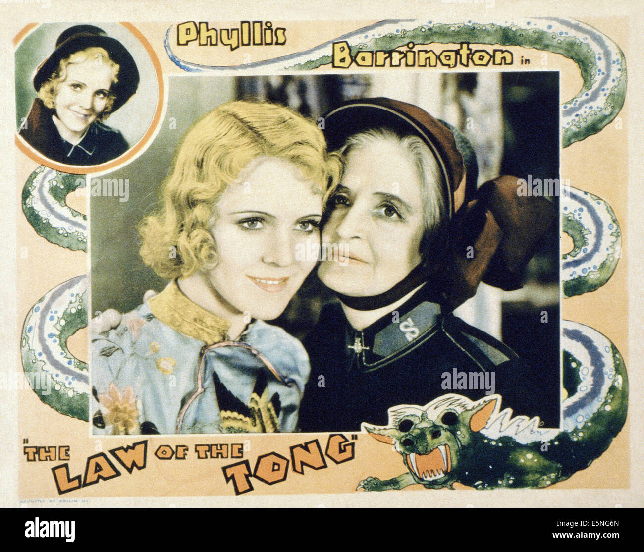 Diritto del TONG, da sinistra: Phyllis Barrington, Maria Carr, 1931 Foto Stock
