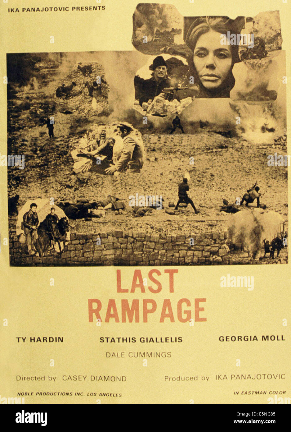 Ultimo RAMPAGE, (aka REKVIJEM), Giorgia Moll (in alto a destra), 1970 Foto Stock