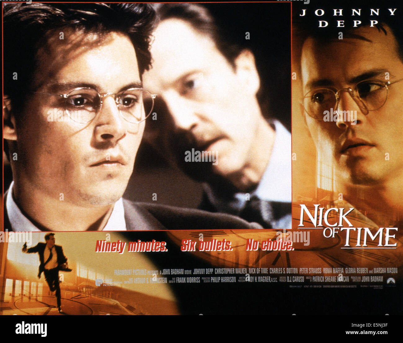 Nick of time 1995 christopher walken immagini e fotografie stock ad