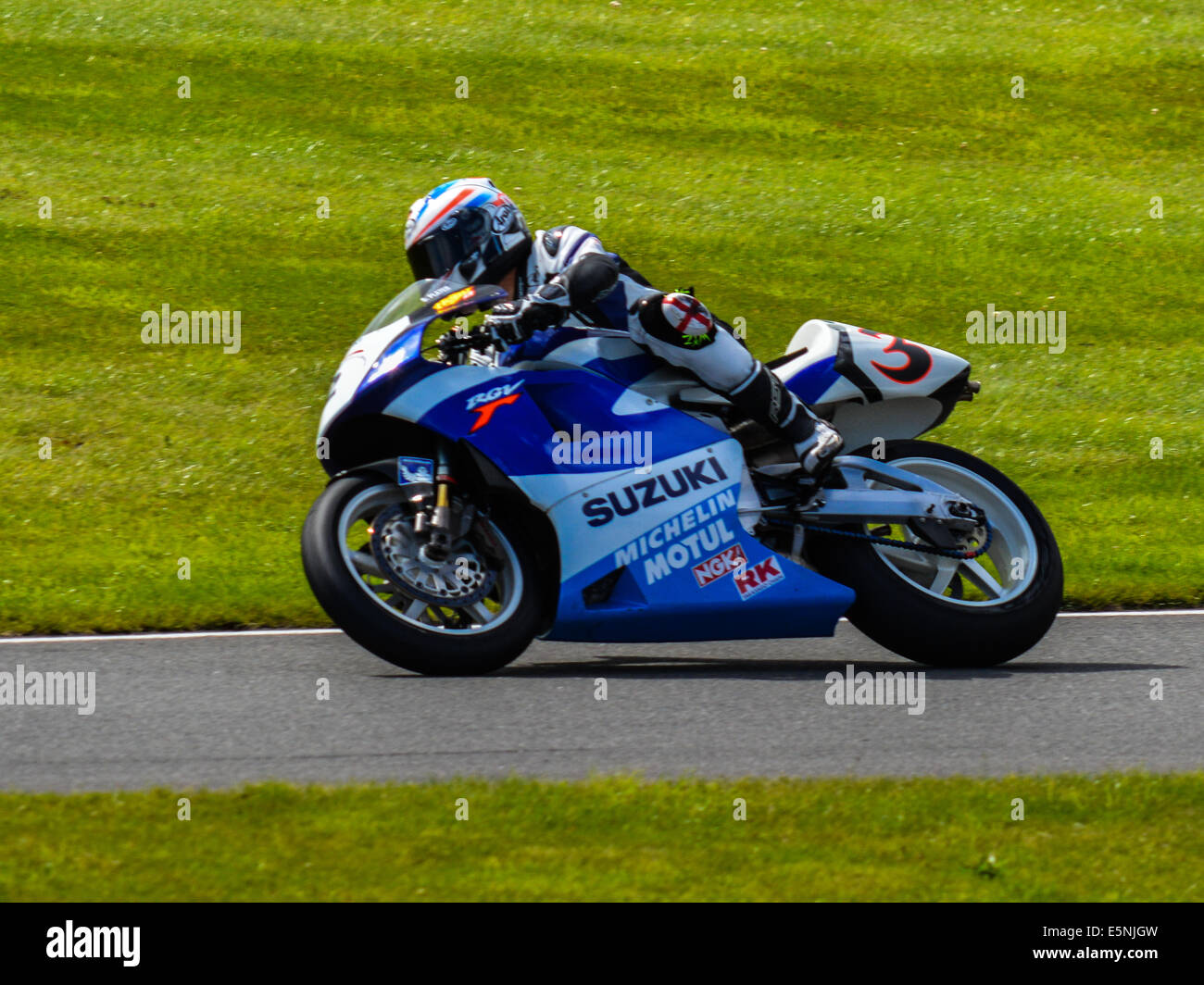 Suzuki a Cadwell Foto Stock