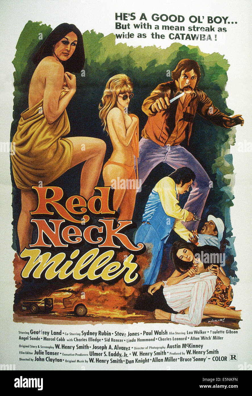 REDNECK Miller, noi poster, 1977 Foto Stock