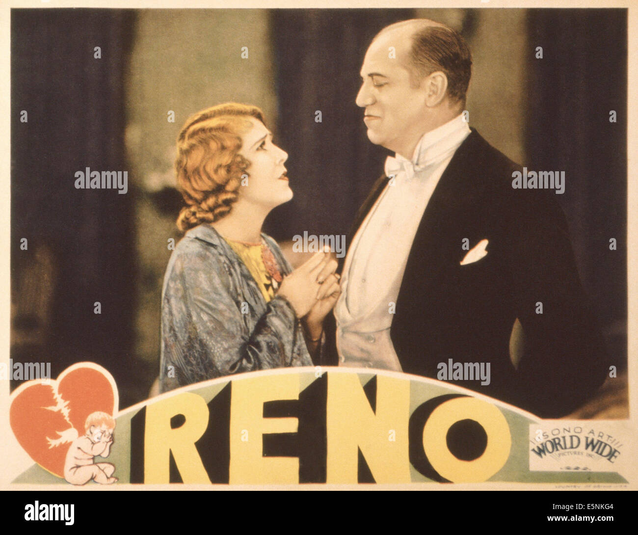 RENO, noi lobbycard, da sinistra: Ruth Roland, Montagu amore, 1930 Foto Stock