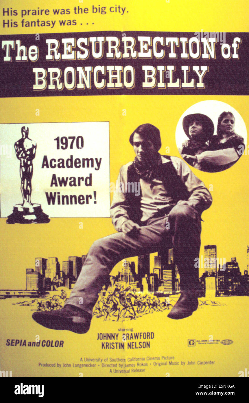 La risurrezione di bronco BILLY, Johnny Crawford, Kristin Nelson, 1970 Foto Stock