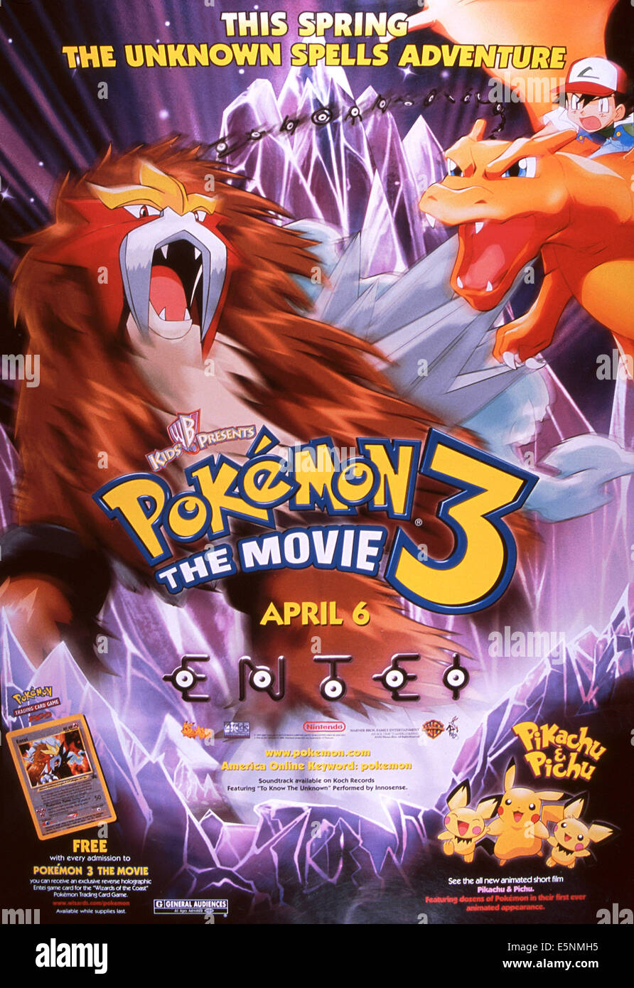 POKEMON 3: il film, Noi poster, 2000 © Warner Brothers/cortesia Everett Collection Foto Stock
