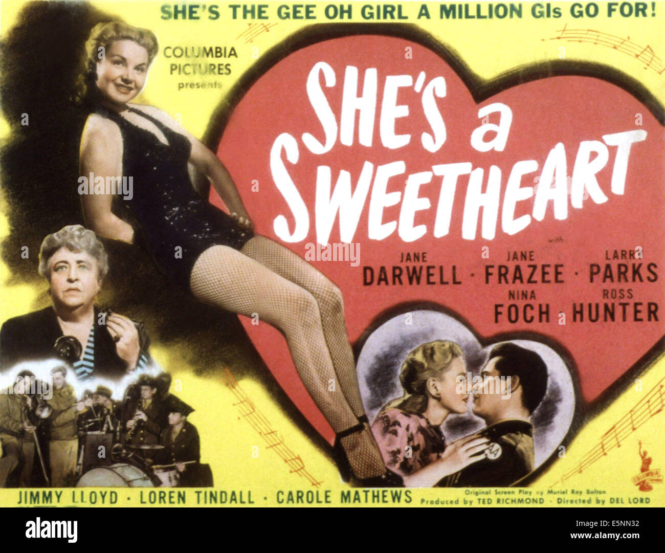 Lei è una ragazza graziosa, Jane Frazee, Larry parchi, Jane Darwell, 1945 Foto Stock