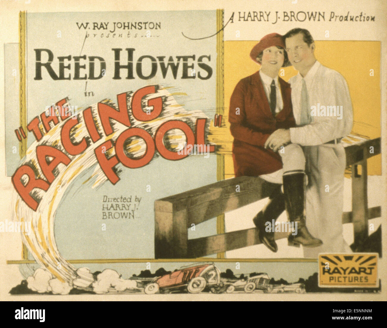Il racing ingannare noi poster, da sinistra: Ruth Dwyer, Reed Howes, 1927 Foto Stock