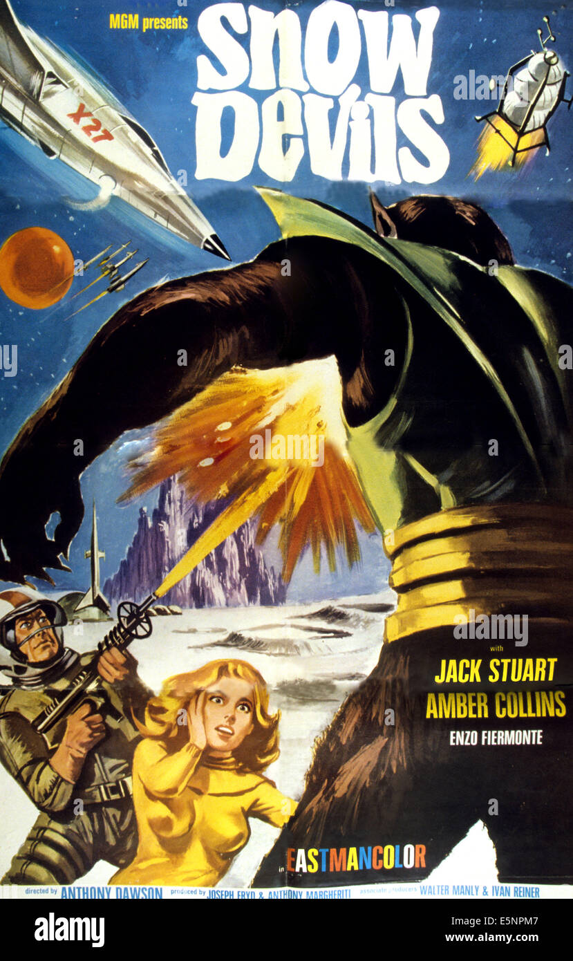 La neve diavoli, locandina, 1967 Foto Stock