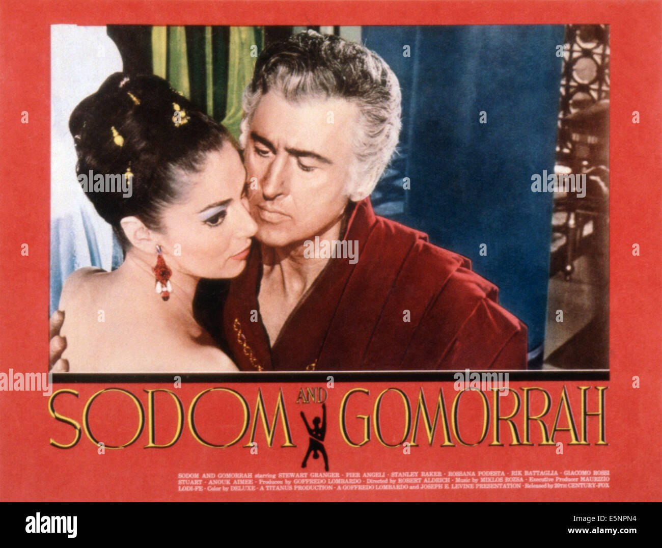 Sodoma e Gomorra (aka gli ultimi giorni di Sodoma e Gomorra), Pier Angeli, Stewart Granger,(c) XX Century Fox, TM & Foto Stock