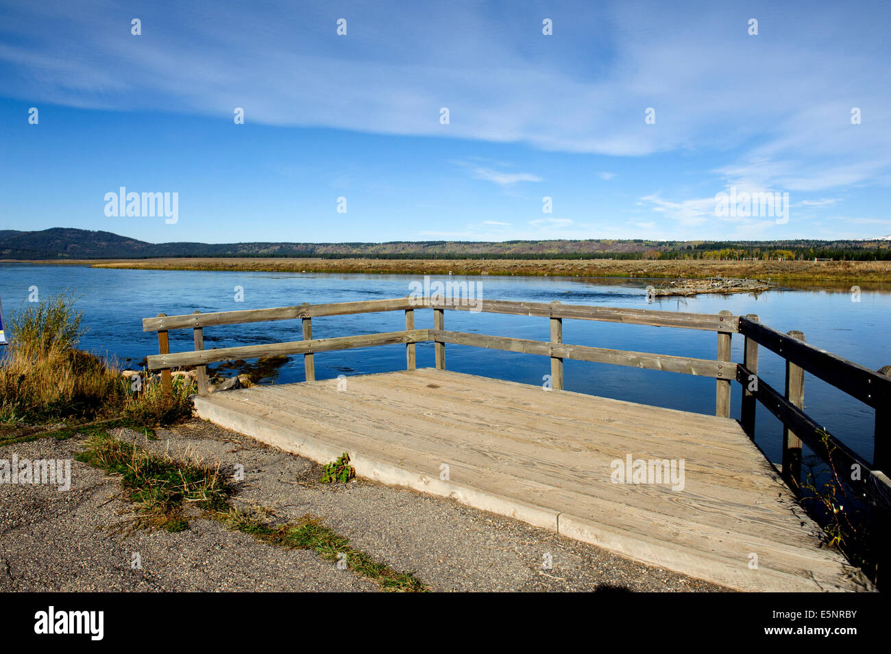 Indicazioni interpretative sull'Henry's forcella a un ingresso all'Harriman State Park Foto Stock