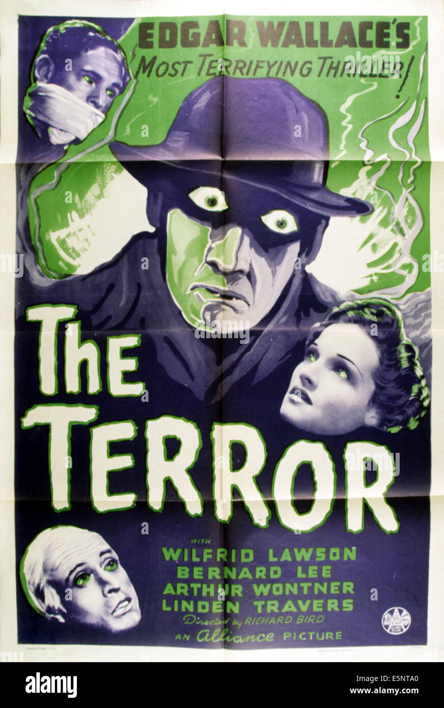 Il terrore, Linden Travers, 1938 Foto Stock