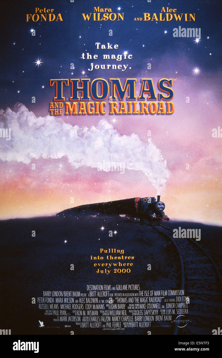 THOMAS e la magia della ferrovia, noi poster, 2000 © Film di destinazione/cortesia Everett Collection Foto Stock