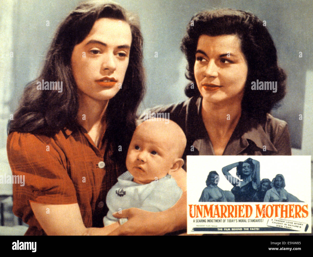 Ragazze madri, (aka, FADER OGIFT SOKES; LA RANCON DU PLAISIR), destra: Ollegard Wellton, 1953. Foto Stock