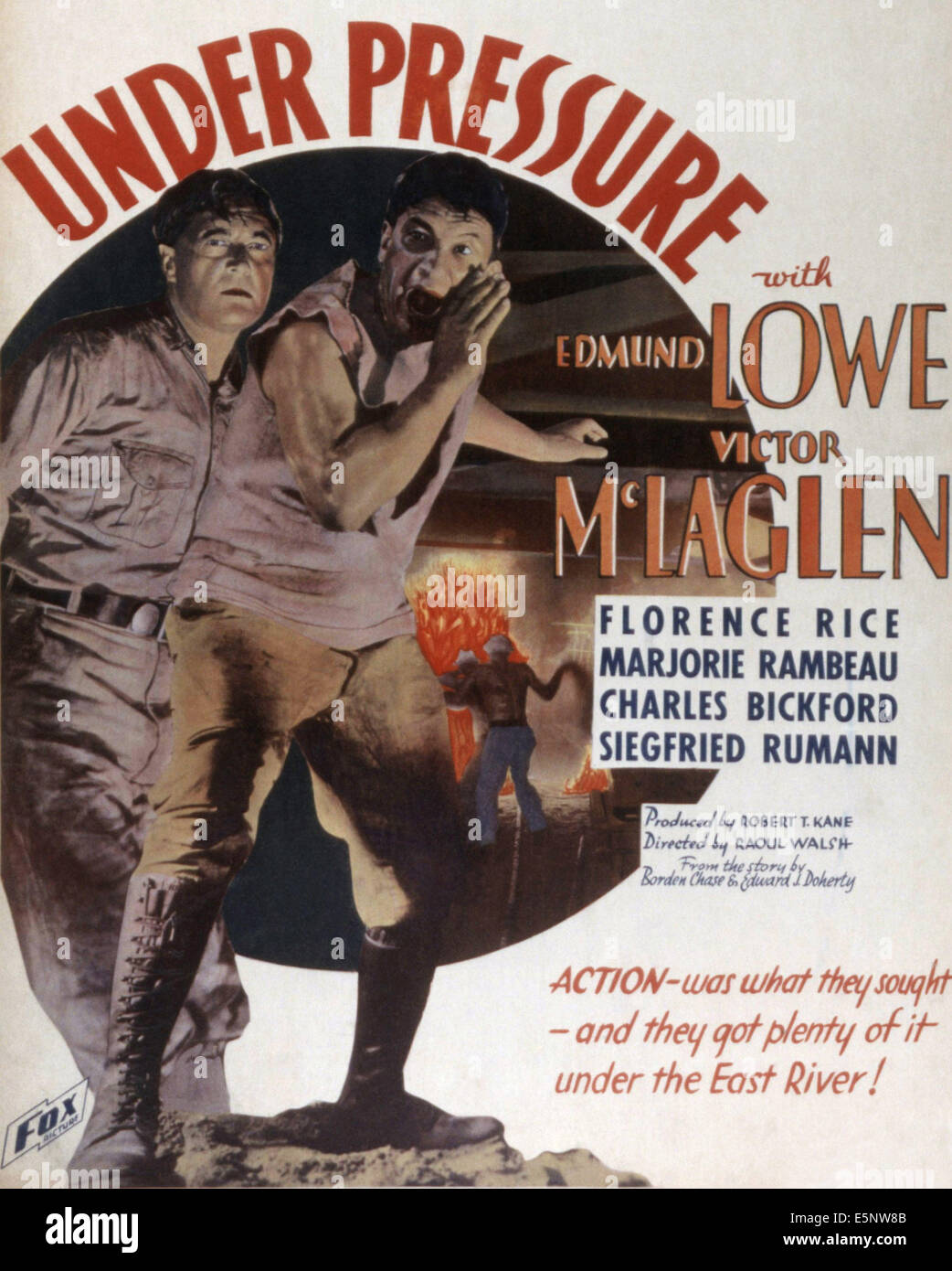 Sotto pressione, Edmund Lowe, Victor McLaglen, 1935, TM e copyright ©Fox Film Corp. Tutti i diritti sono riservati / cortesia: Everett Foto Stock