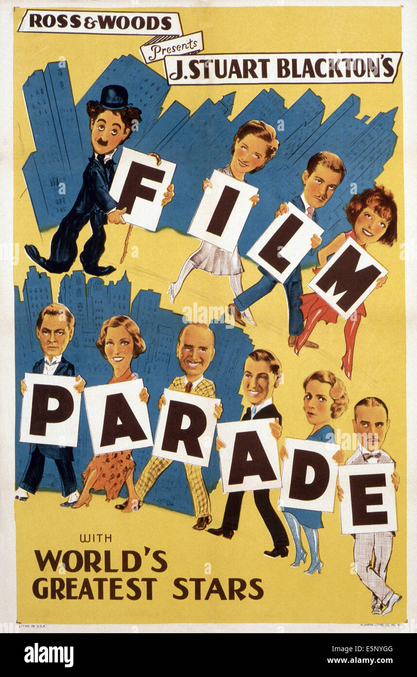 J. STUART BLACKTON DEL FILM PARADE, ca. 1930 Foto Stock