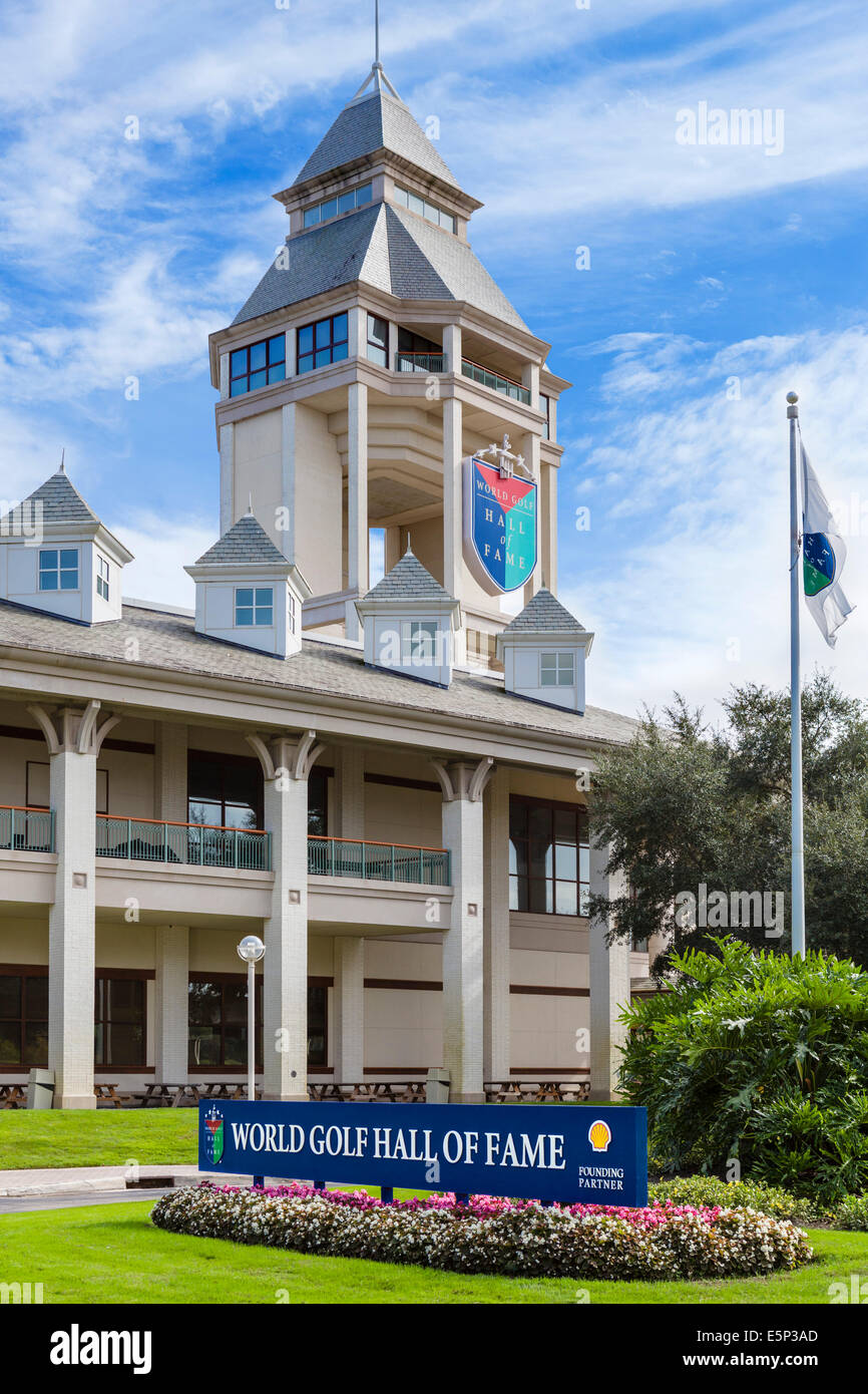 Il World Golf Hall of Fame, vicino a St Augustine, Florida, Stati Uniti d'America Foto Stock