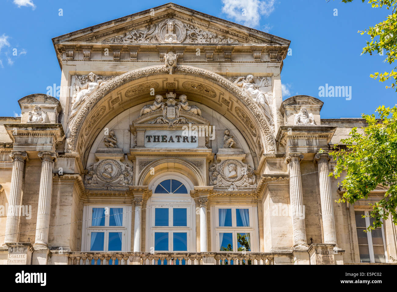 Il teatro di Avignon Vaucluse Francia Foto Stock