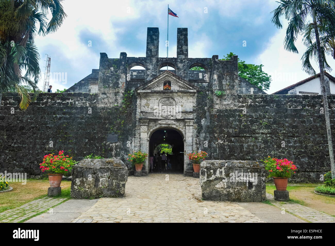 Fort San Pedro, Cebu City Cebu, Filippine, Sud-est asiatico, in Asia Foto Stock