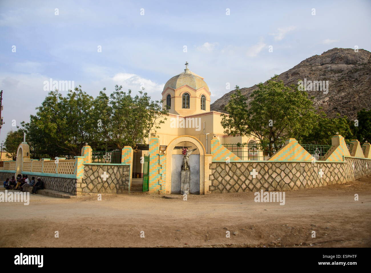 San Michele chiesa cattolica, Keren, Eritrea, Africa Foto Stock