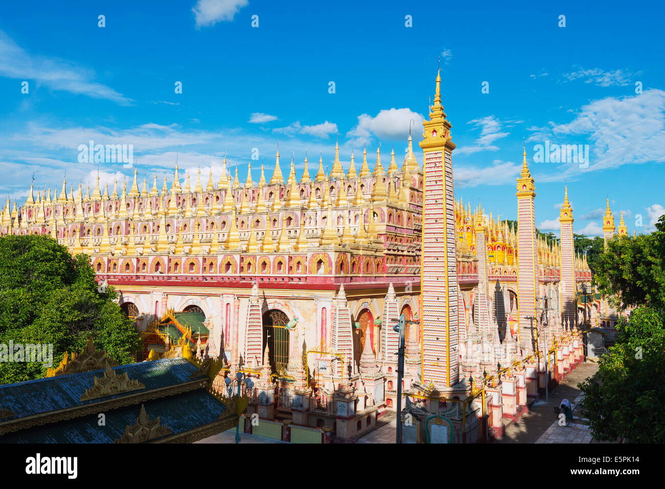 Thanboddhay Paya tempio, Monywa, Myanmar (Birmania), Asia Foto Stock