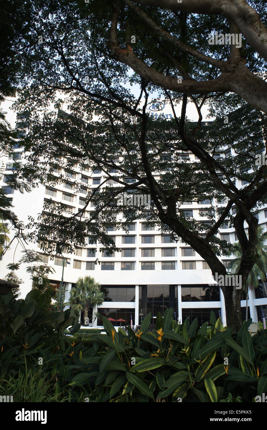 Hotel Hilton, Kuching, Sarawak Foto Stock