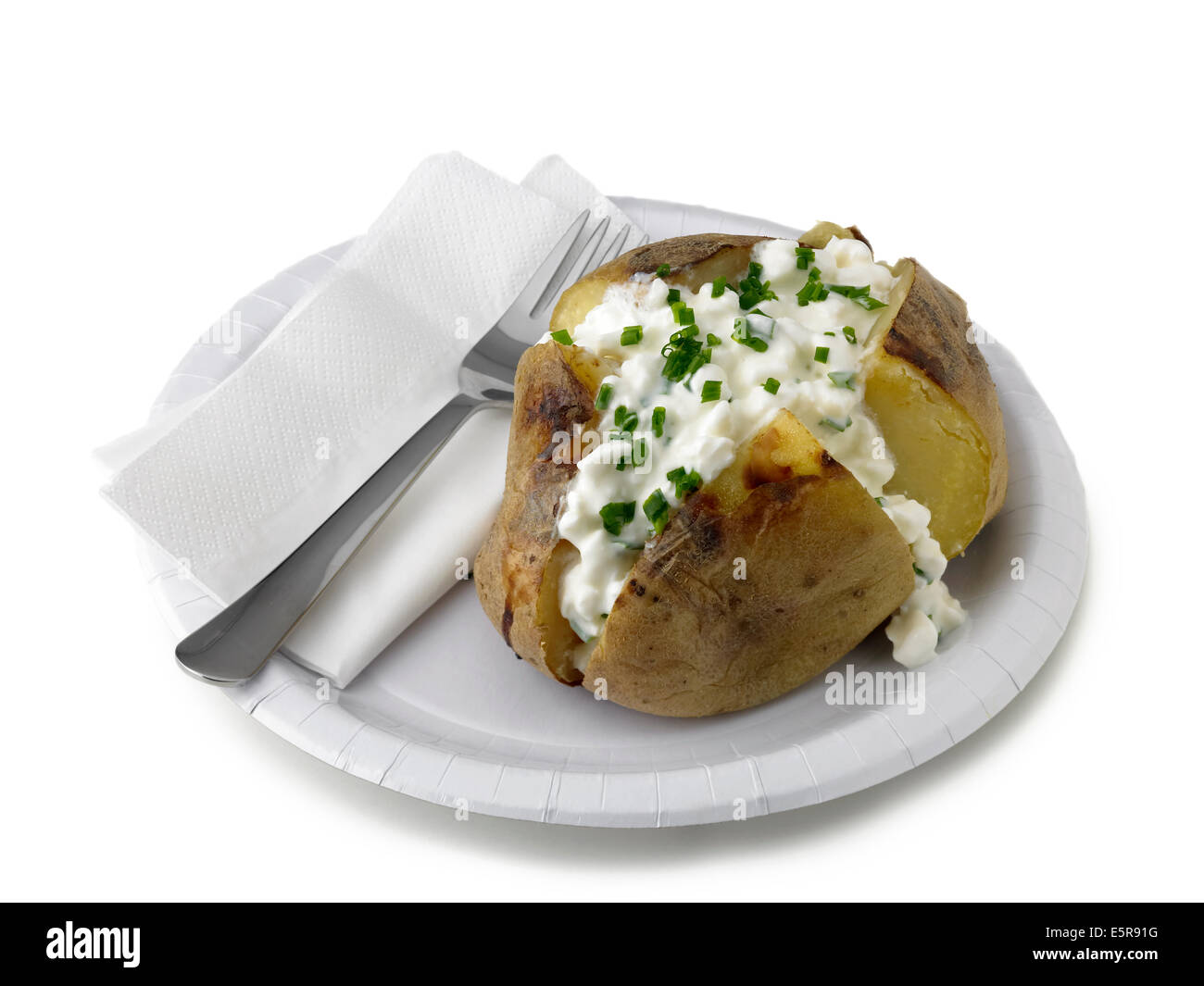 Patate al forno Foto Stock