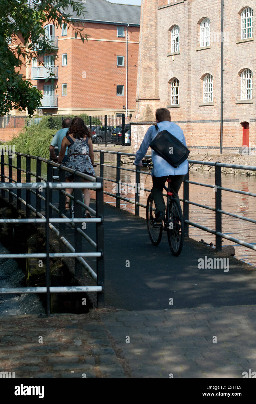 Editoriale immagini di viaggio della città di Nottingham Foto Stock