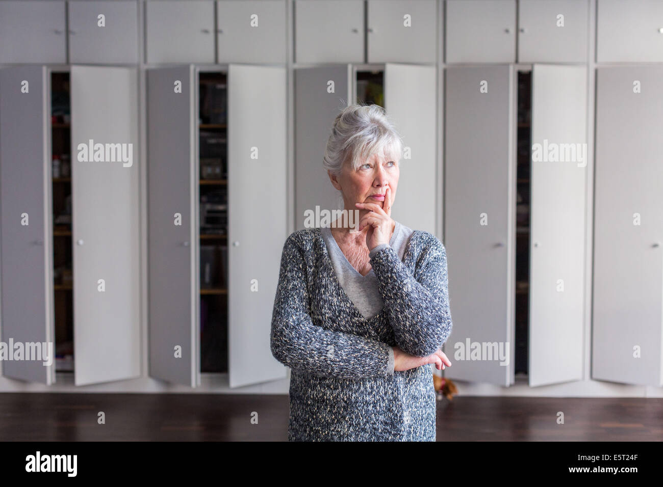 Illustrazione di perdita di memoria. Foto Stock