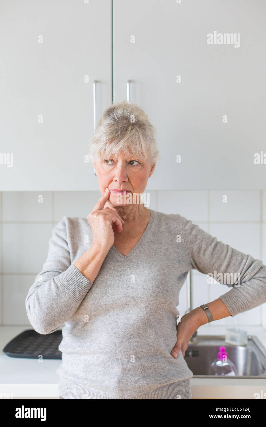 Illustrazione di perdita di memoria. Foto Stock