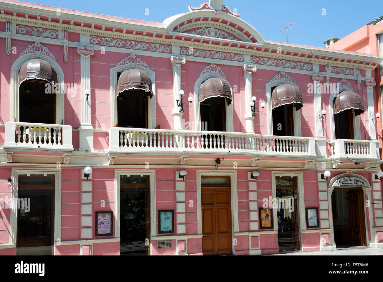 Edificio coloniale di Merida Yucatan Messico Foto Stock