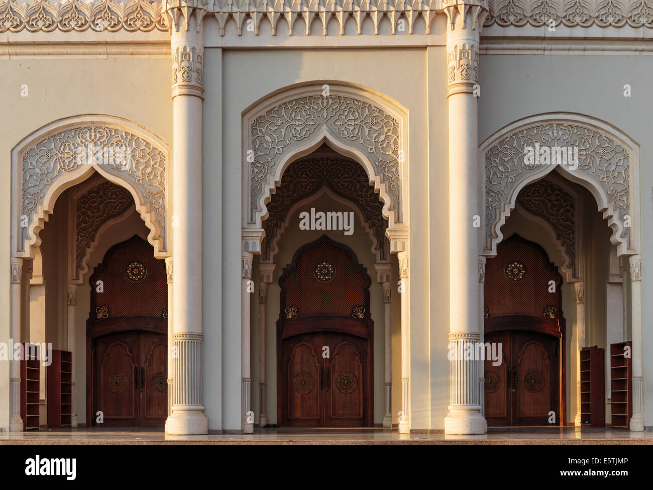 Moschea in Sharjah Emirati Arabi Uniti Foto Stock