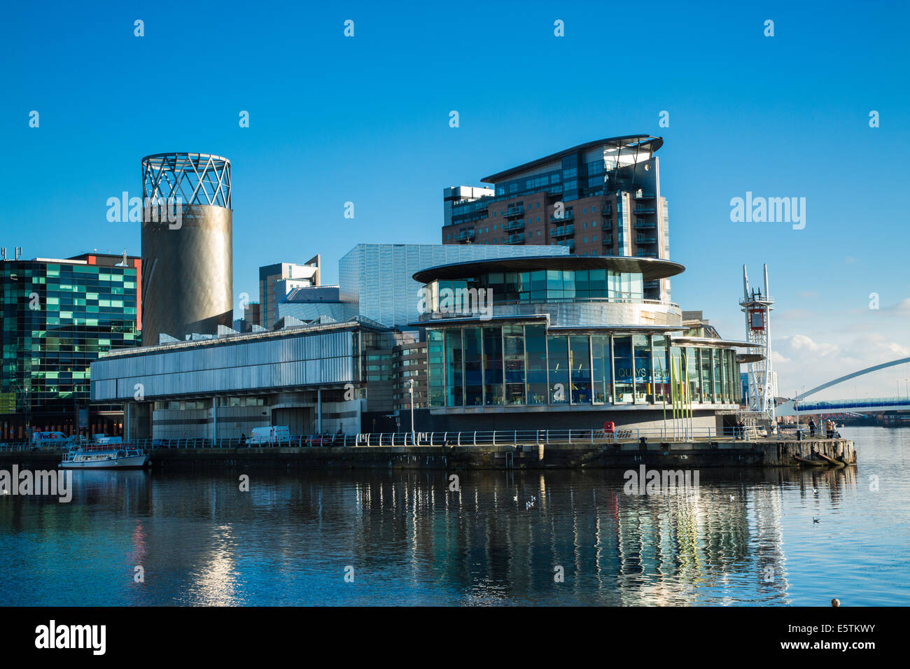 Il Lowry, Salford Quays, Manchester Foto Stock