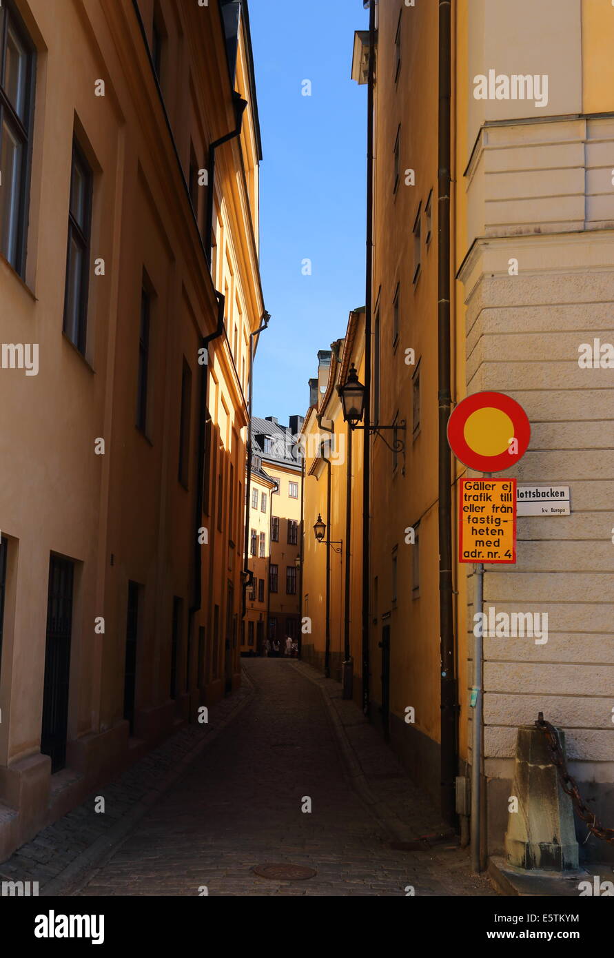 Stoccolma Città Vecchia (Gamla Stan) Foto Stock