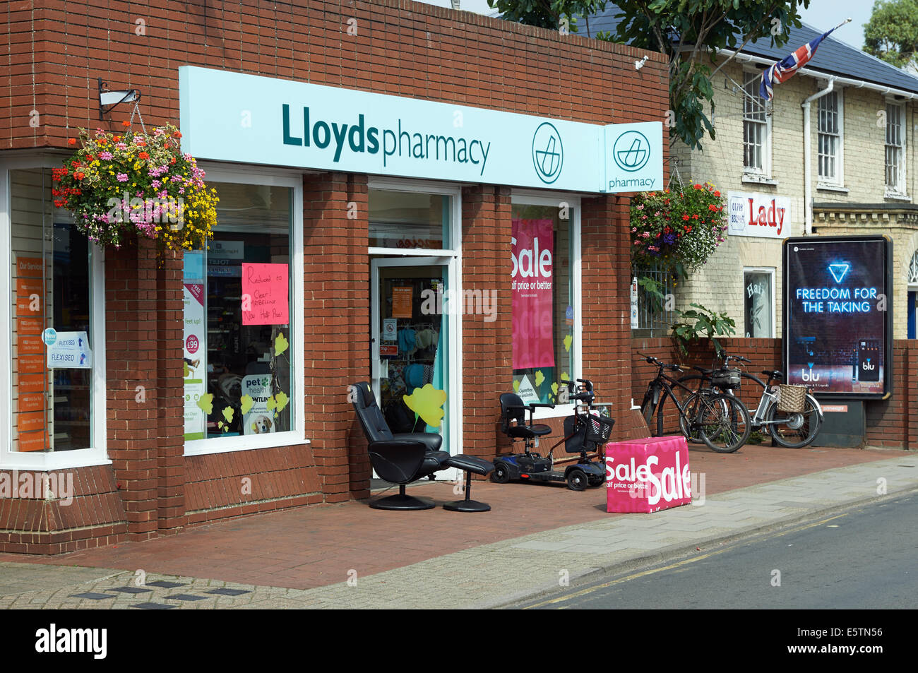 Lloyds Pharmacy a Leiston Suffolk REGNO UNITO Foto Stock