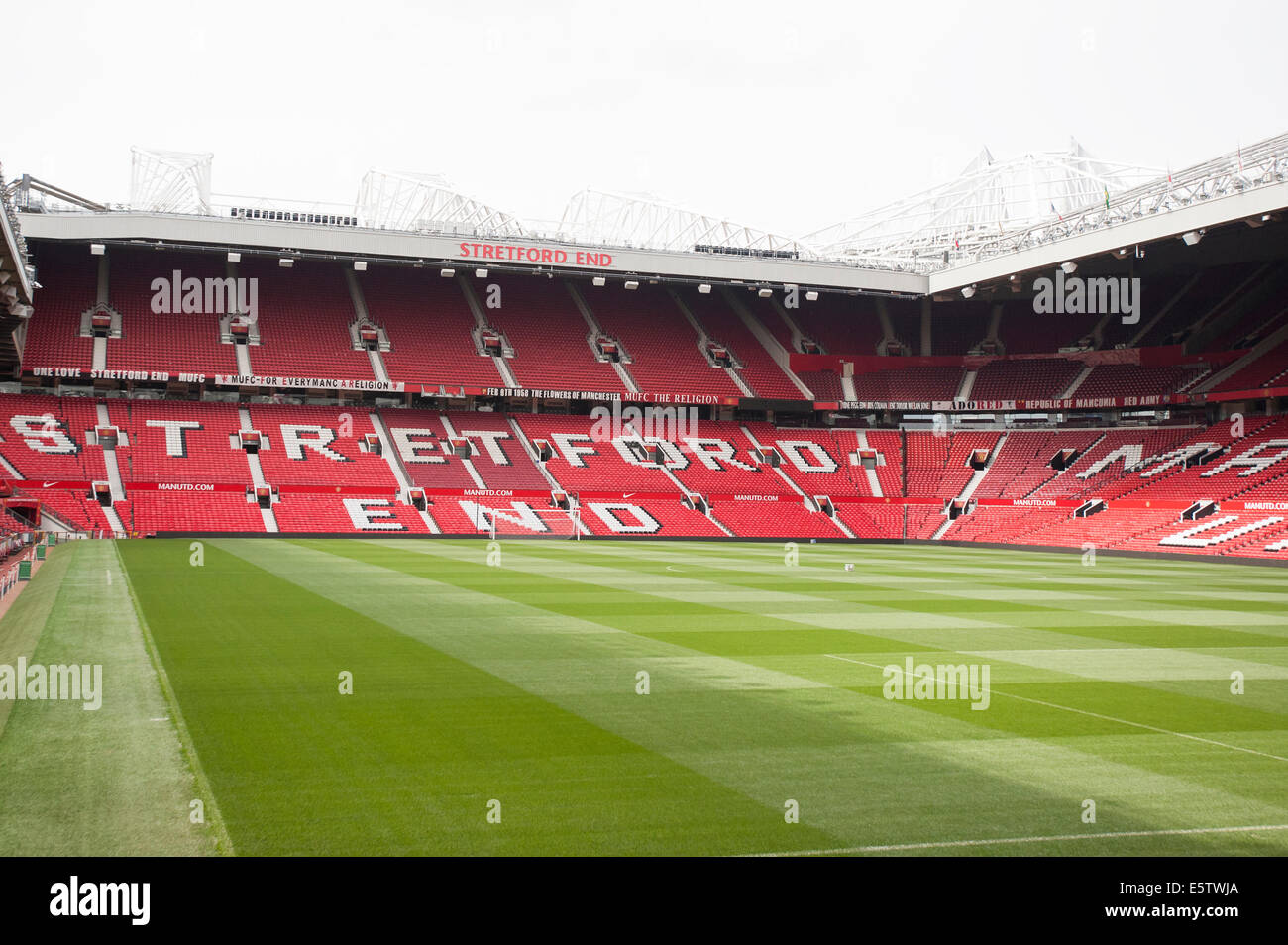 Old Trafford. MUFC. Foto Stock