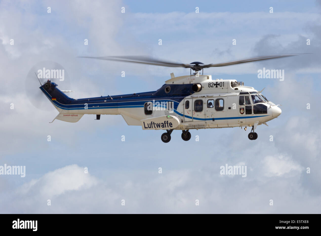 German Air Force Eurocopter AS-532 Cougar elicottero. Foto Stock