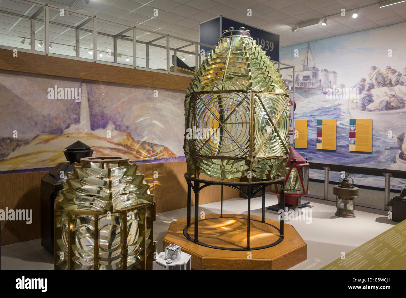 United States Coast Guard museum di New London CT Foto Stock