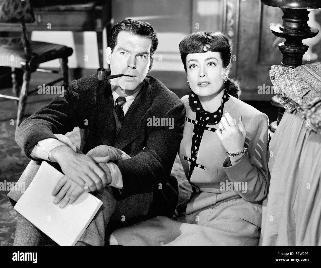 Al di sopra di ogni sospetto 1943 MGM film con Joan Crawford e Fred MacMurray Foto Stock