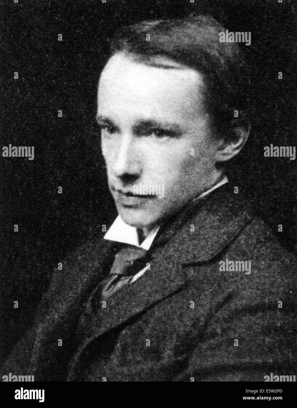 GEORGE EDWARD MOORE (1873-1958), filosofo inglese circa 1903 Foto Stock