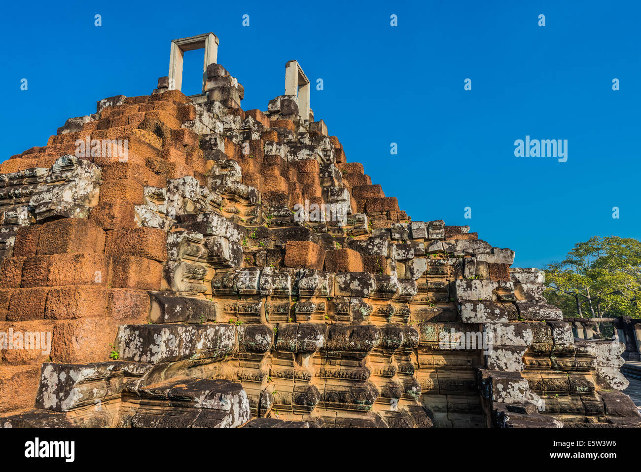 Tempio baphuon Angkor Thom Cambogia Foto Stock