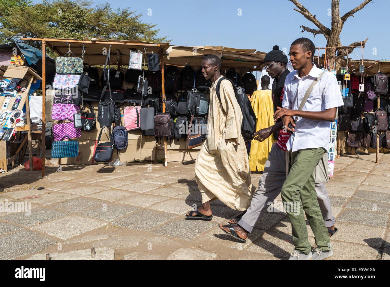 Mercato, Street Scenes, Dakar, Senegal Foto Stock