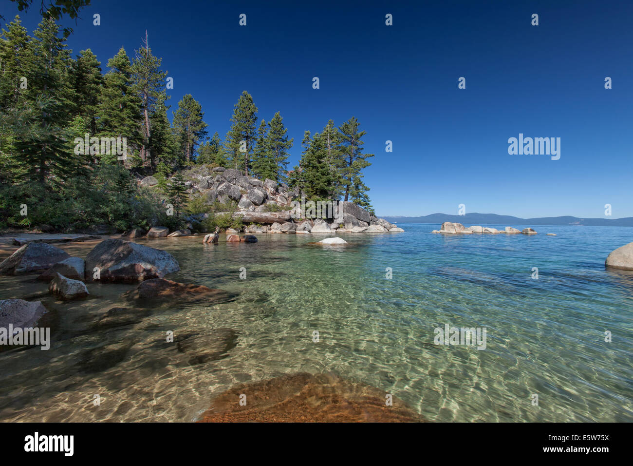 Lago Tahoe Foto Stock