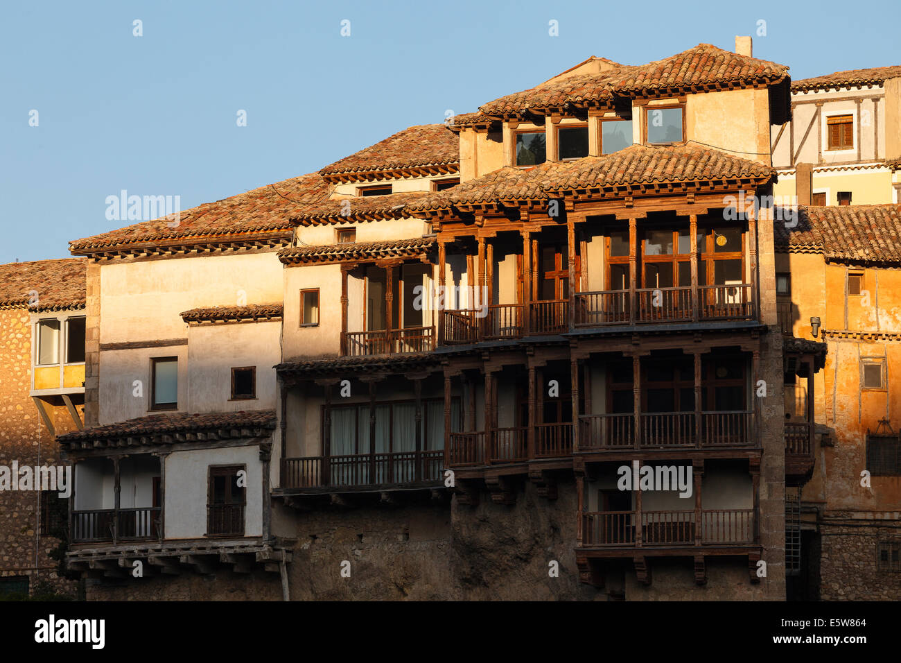 Case Sospese. La città di Cuenca. Castilla La Mancha. Spagna Foto Stock