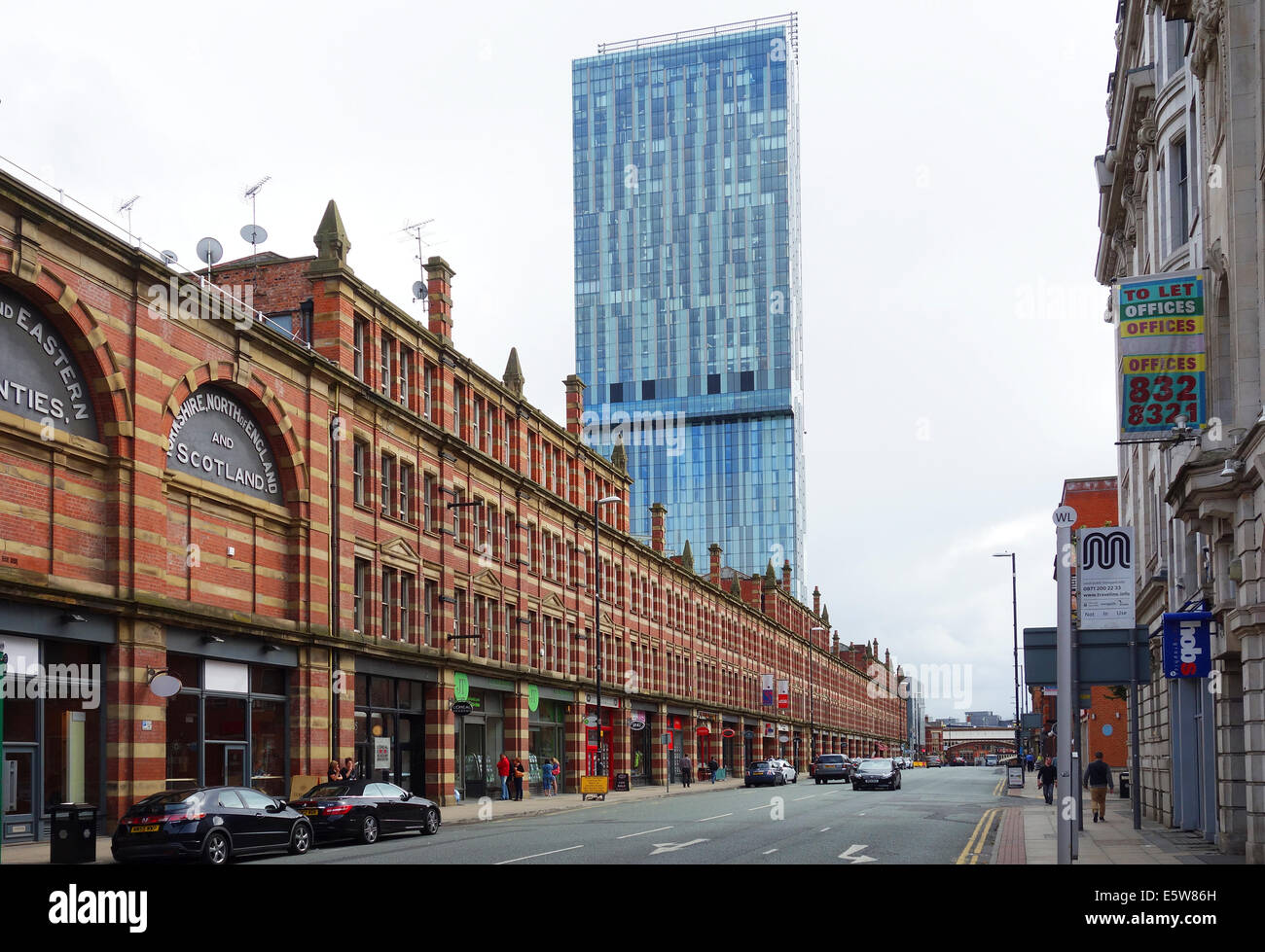 Beetham Tower, Manchester, Regno Unito Foto Stock