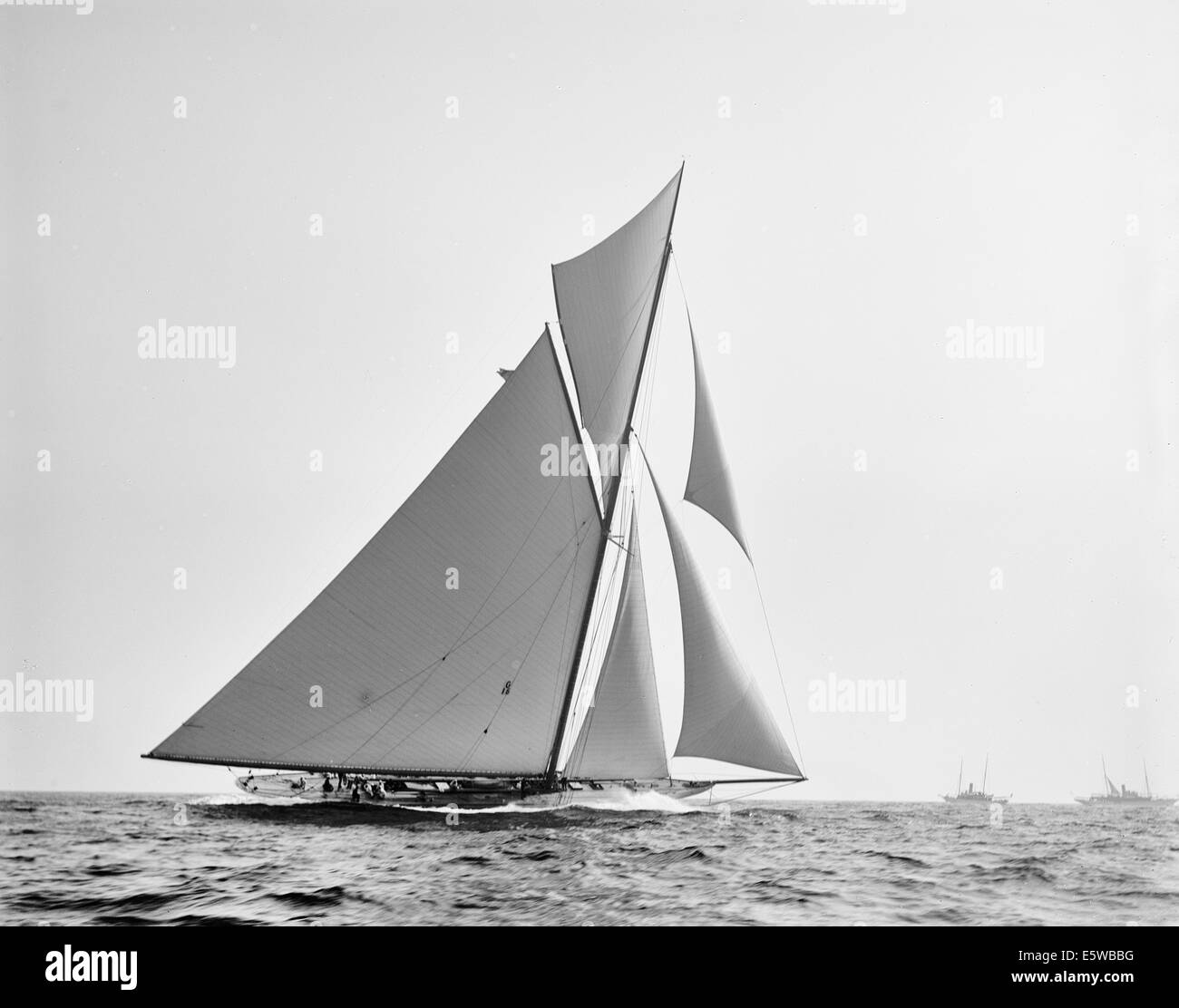 Reliance Yacht, circa 1903 Foto Stock