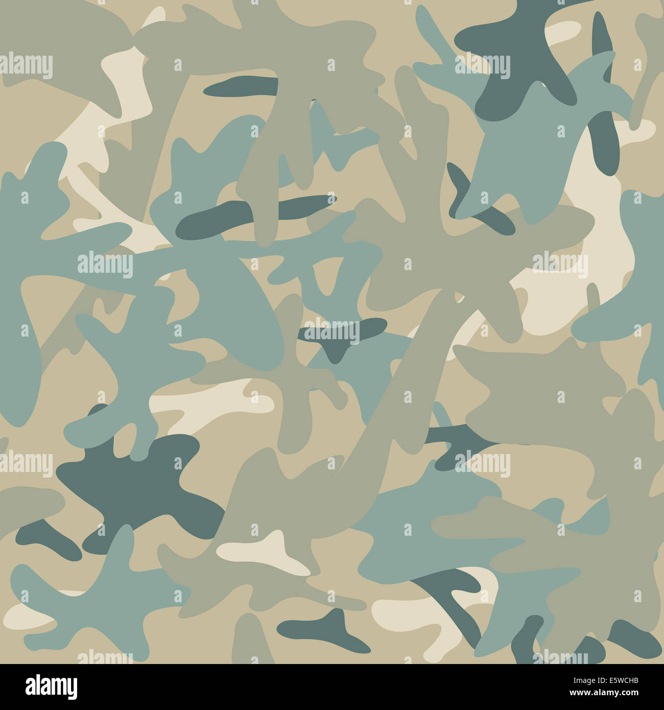 Camouflage sfondo militare. Modello senza giunture. Foto Stock