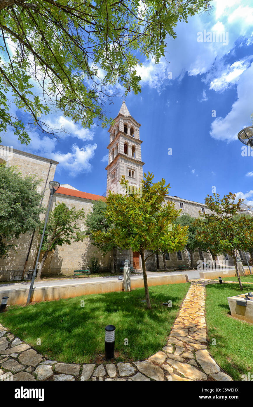 Monastero Francescano a Sinj, Croazia Foto Stock